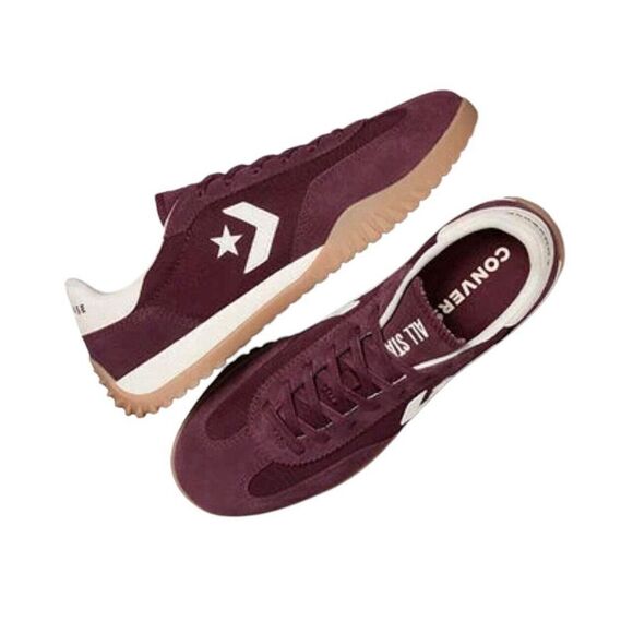 New Women’s Converse Run Star Trainer Lifestyle Sneakers Ox Burgundy A13360C - Picture 7 of 8